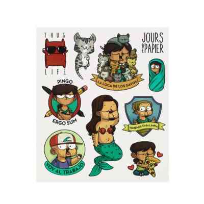 Temporary Color Tattoos