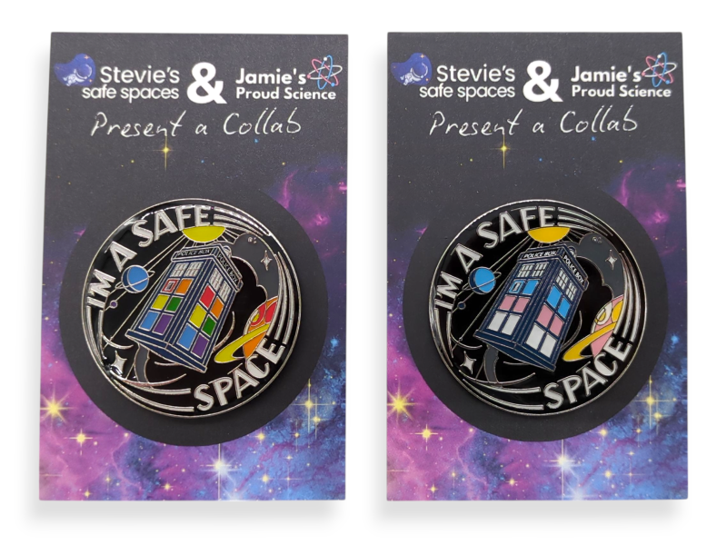 Pin Badge Collab - The Day of The Doctors & Designers