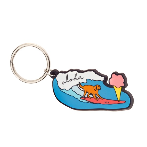 Custom outlet molded keychains