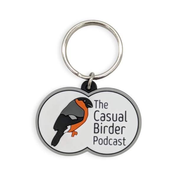 A branded PVC keyring for the
